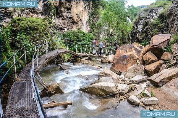 Медовые водопады в Кисловодске