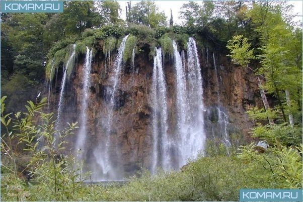 Медовые водопады в Кисловодске