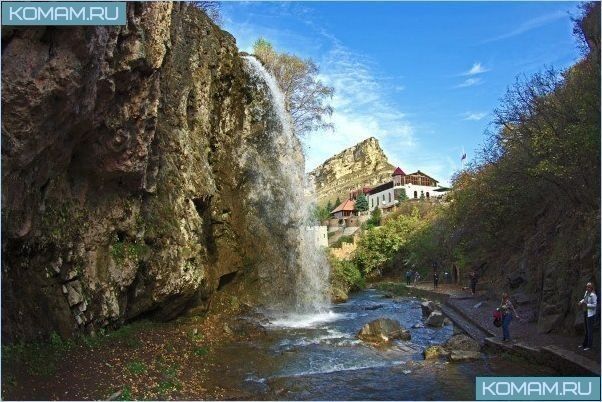 Медовые водопады в Кисловодске