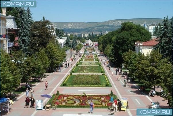 Медовые водопады в Кисловодске