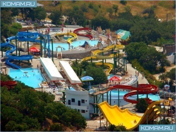 Самые большие аквапарки в Крыму