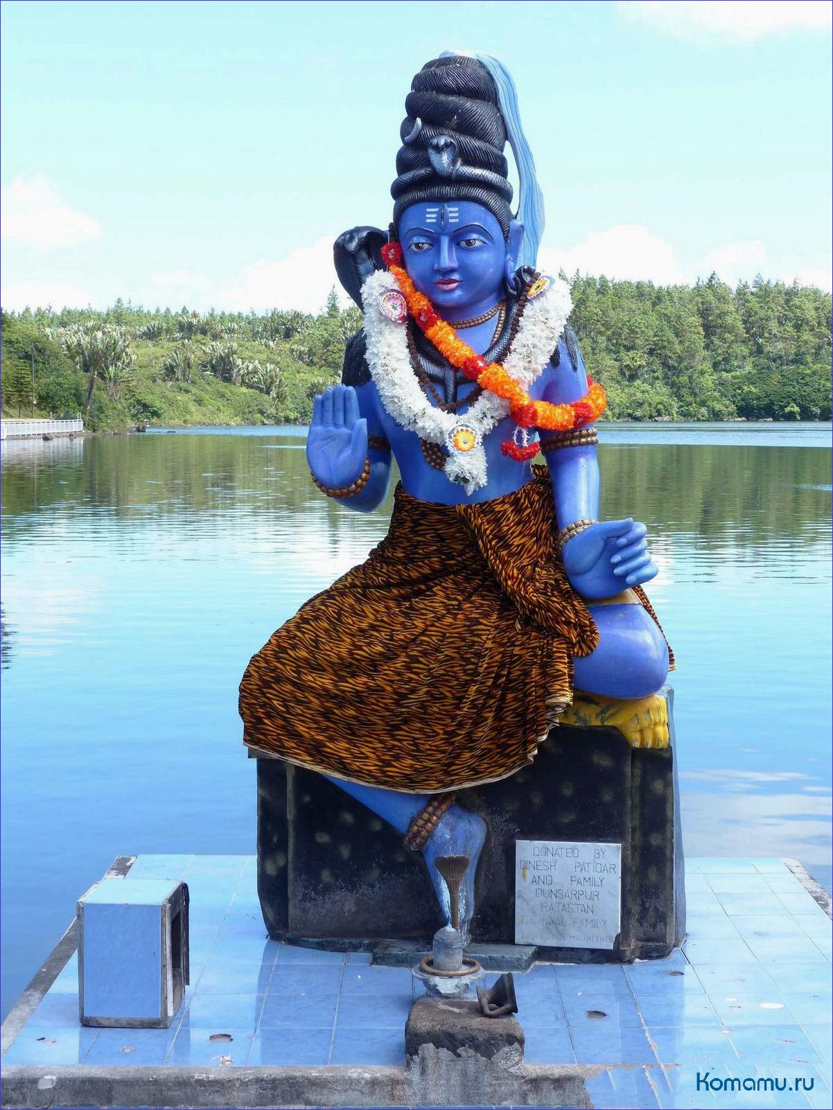 Индуистский храм Ganga Talao — священное место на Маврикии, посвященное богине Ганге