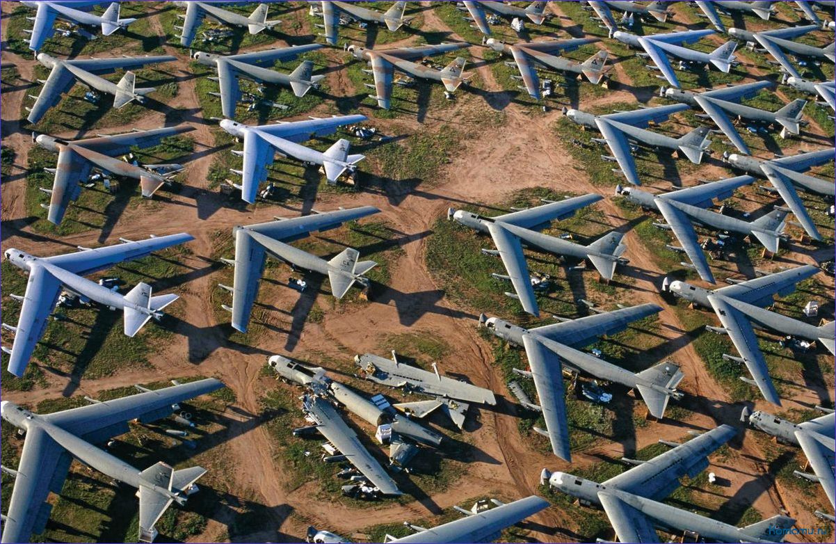 Кладбище самолетов в США