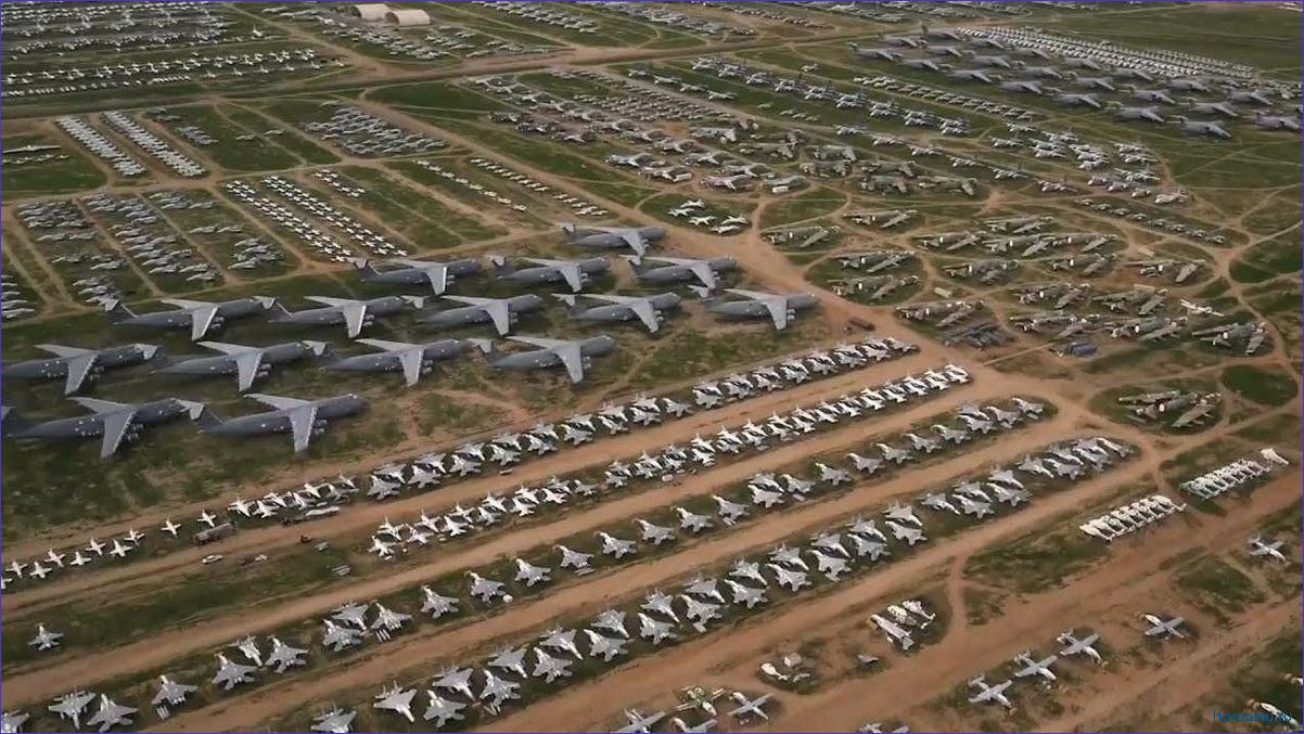 Кладбище самолетов в США